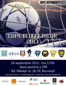 Afis Cupa Bloggerilor 2013